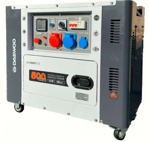 Генератор Daewoo DDAE10500DSE-3G