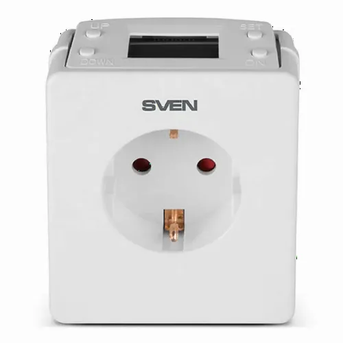 Сетевой фильтр SVEN OVP-16PD, 1 Розеток, Белый