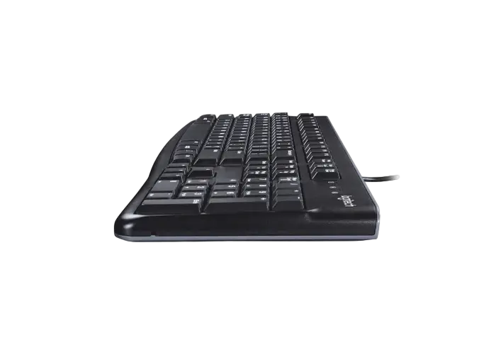 Tastatură Logitech K120, Cu fir, Negru