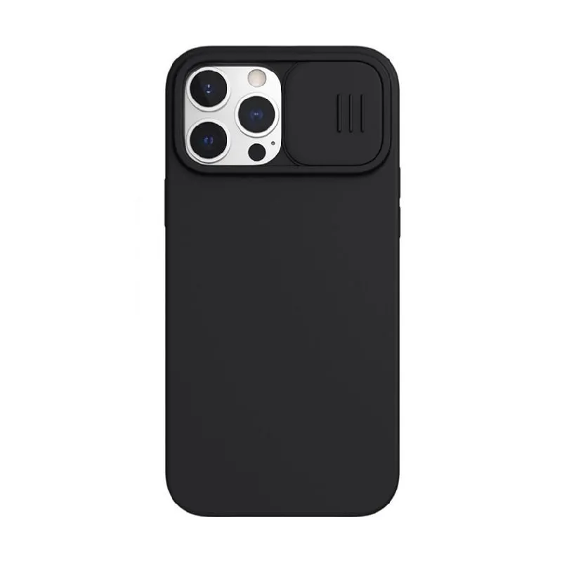 Чехол Nillkin iPhone 13, CamShield Silky Magnetic Silicone, Elegant Black