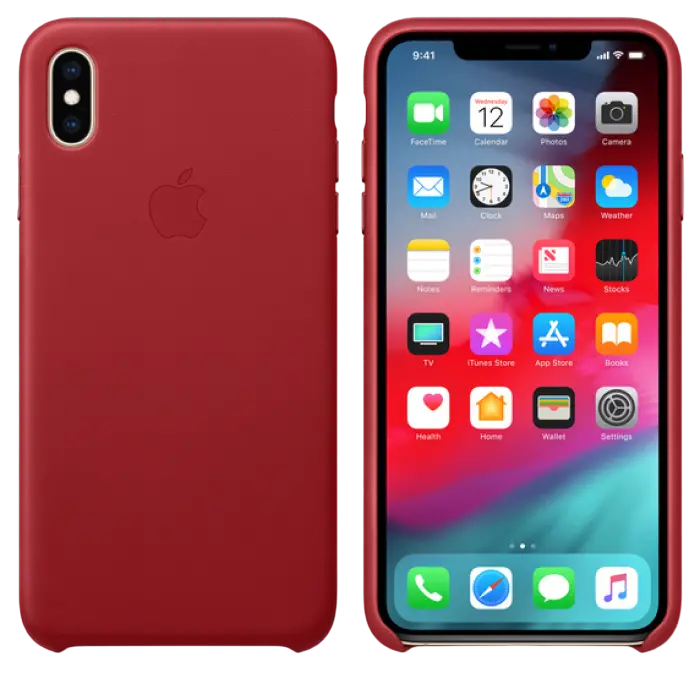 Чехол Apple iPhone XS Max Case, Красный