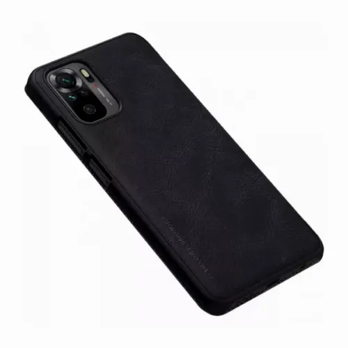 Чехол книжка Xcover Xiaomi Redmi Note 10/Note 10 S - Soft Book, Чёрный