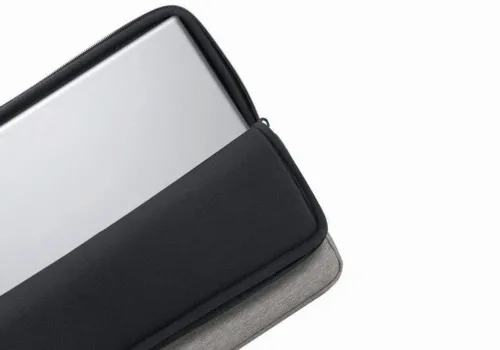 Husă universală pentru Laptop RivaCase Suzuka, 13.3", Poliester, Gri