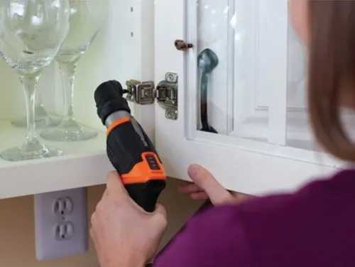 Насадка со смещенной осью для аккумуляторной отвёртки Black+Decker CSRA1-XJ