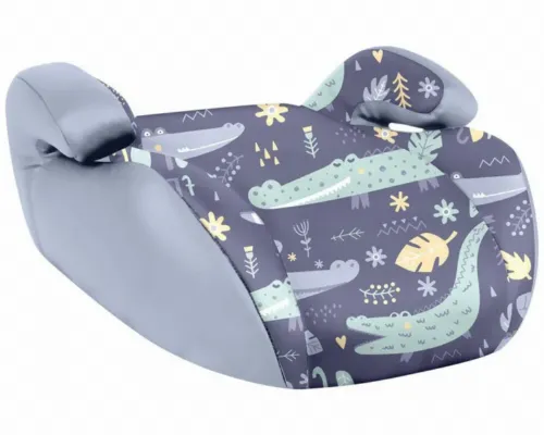 Booster Kikka Boo Jazzy, Grupa 2/3 (15-36 kg), Blue Crocodile