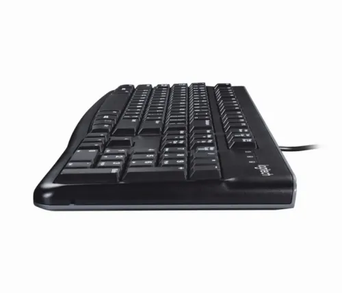 Tastatură Logitech K120, Cu fir, Negru