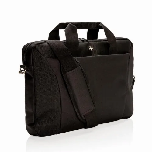 Сумка для ноутбука Bobby Swiss Peak, 15.6", Полиэстер, Чёрный