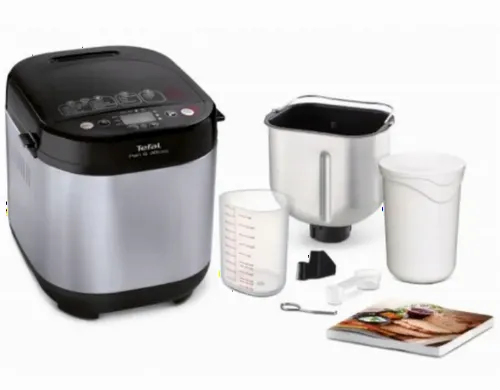 Mașină de pâine Tefal Pain et Delice, Oțel inoxidabil