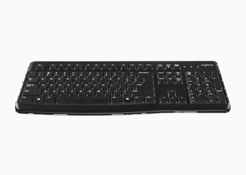 Tastatură Logitech K120, Cu fir, Negru