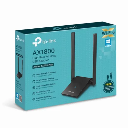 Adapter USB  TP-LINK Archer TX20U Plus, 