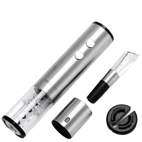 Штопор Xiaomi Circle Joy Electric Red Wine Opener Set 4 in 1, Нержавеющая сталь