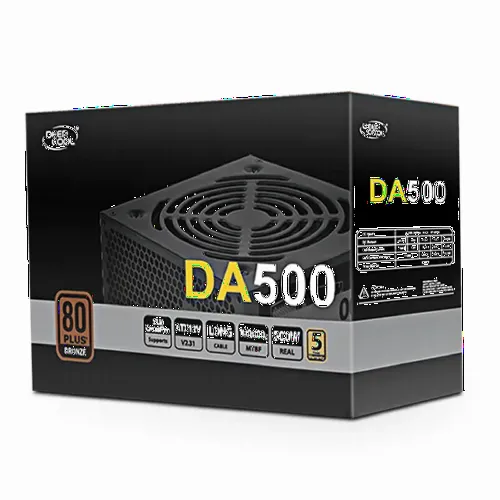 Sursă Alimentare PC Deepcool DA500, 500W, ATX, --