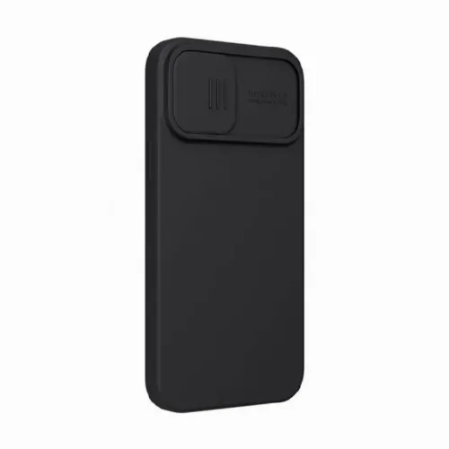 Чехол Nillkin iPhone 13, CamShield Silky Magnetic Silicone, Elegant Black