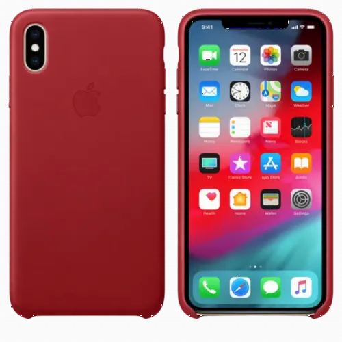 Чехол Apple iPhone XS Max Case, Красный
