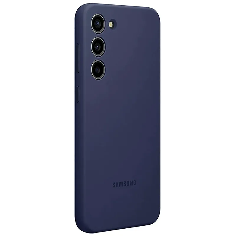 Чехол Samsung Silicone Cover for Galaxy S23+, Темно-синии