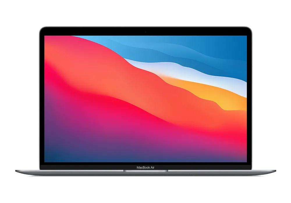 Laptop 13,3" Apple MacBook Air A2337, Gri cosmic, M1 with 8-core CPU and 7-core GPU, 8GB/256GB, macOS Big Sur