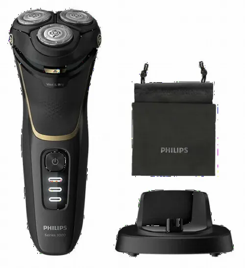 Электробритва мужская PHILIPS Shaver series 3000 S3333/54, Чёрный