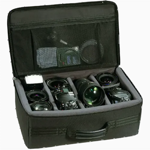 Geantă pentru camera foto Vanguard DIVIDER BAG 40, Negru
