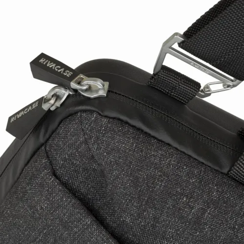 Geantă pentru Laptop RivaCase Lantau, 13.3", Poliester, Negru