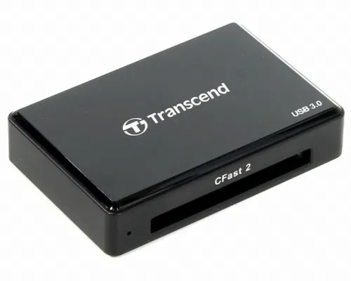 Кардридер Transcend TS-RDF2, micro-USB, USB Type-A, Чёрный