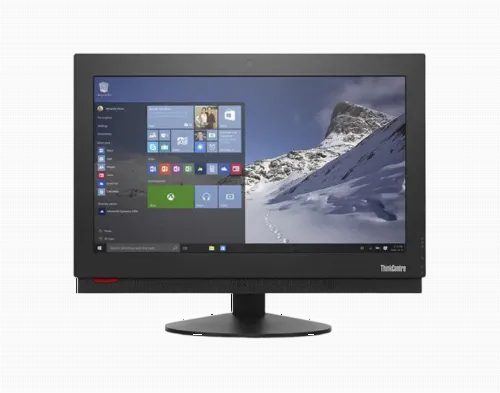 Computer All-in-One Lenovo ThinkCentre M700Z, 20", Intel Celeron G3900T, 4GB/128GB, Windows 10 Pro 64-bit, Negru