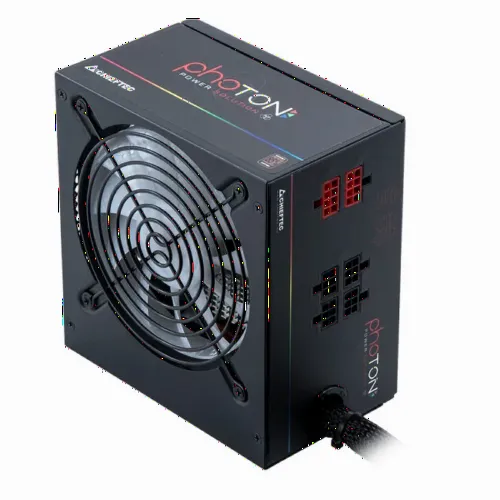 Блок питания для компьютеров Chieftec CTG-650C-RGB, 650Вт, ATX, Полумодульный