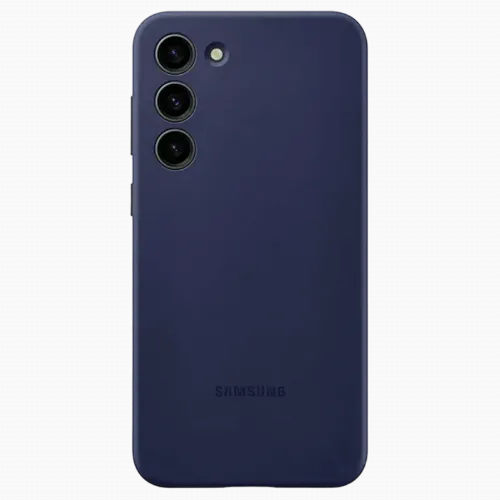 Чехол Samsung Silicone Cover for Galaxy S23+, Темно-синии
