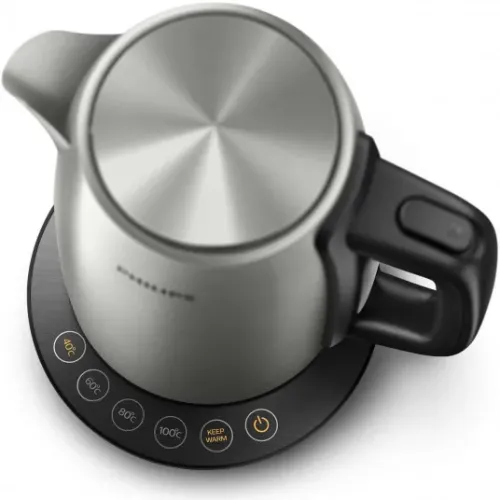 Fierbător electric PHILIPS HD9359/90, Argintiu