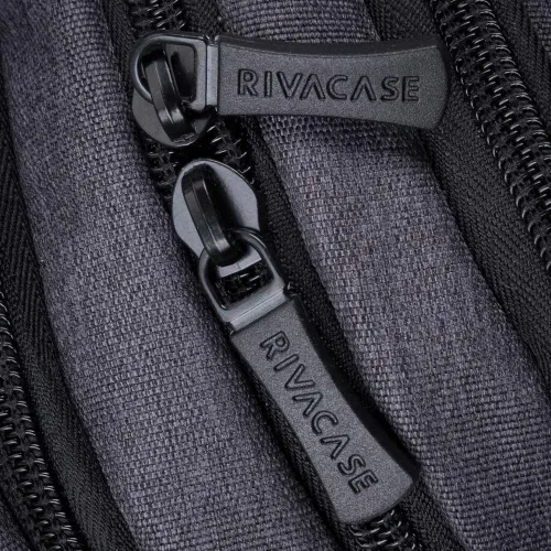 Rucsac pentru Laptop RivaCase Suzuka, Poliester, Negru