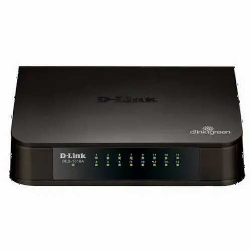 Switch de rețea D-Link DES-1016A, 16x 10/100 Mbps