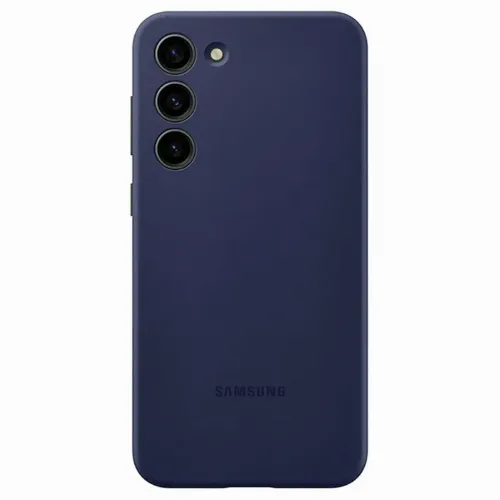 Чехол Samsung Silicone Cover for Galaxy S23+, Темно-синии
