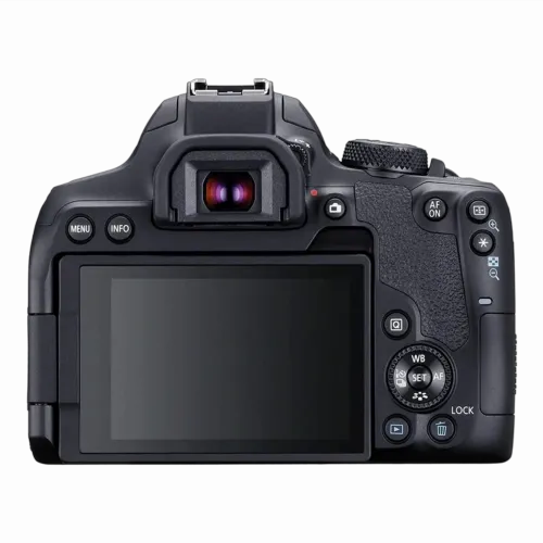 Aparat foto DSLR Canon EOS 850D + EF-S 18-55 IS, Negru
