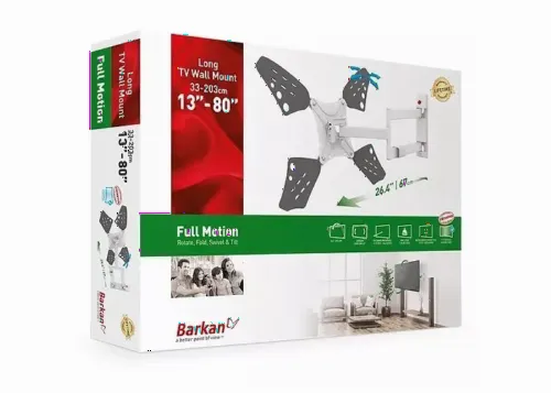 Настенное крепление для телевизора BARKAN 3400LW, Белый