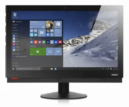 Computer All-in-One Lenovo ThinkCentre M700Z, 20", Intel Celeron G3900T, 4GB/128GB, Windows 10 Pro 64-bit, Negru
