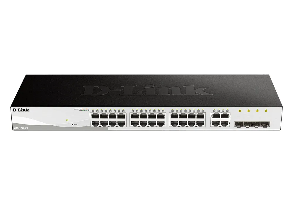 Switch de rețea D-Link DGS-1210-28, 24x 10/100/1000 Mbps