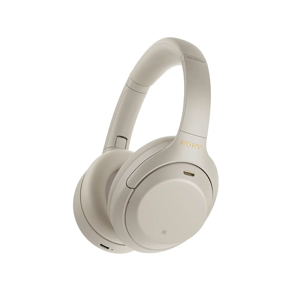 Наушники SONY WH-1000XM4, Серебристый