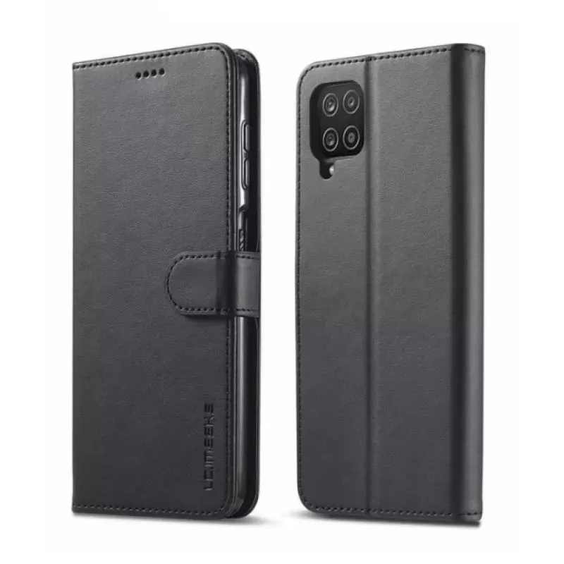 Husă tip carte Xcover Galaxy M12 - Soft Book, Negru