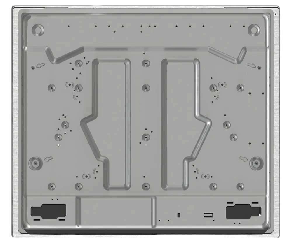 Plită pe gaz Gorenje G 640 EX, Argintiu