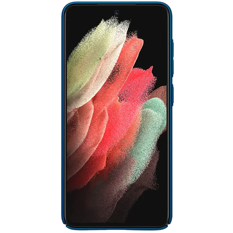 Husă Nillkin Nillkin SAM. S21 FE, Frosted, Peacock Blue, Albastru