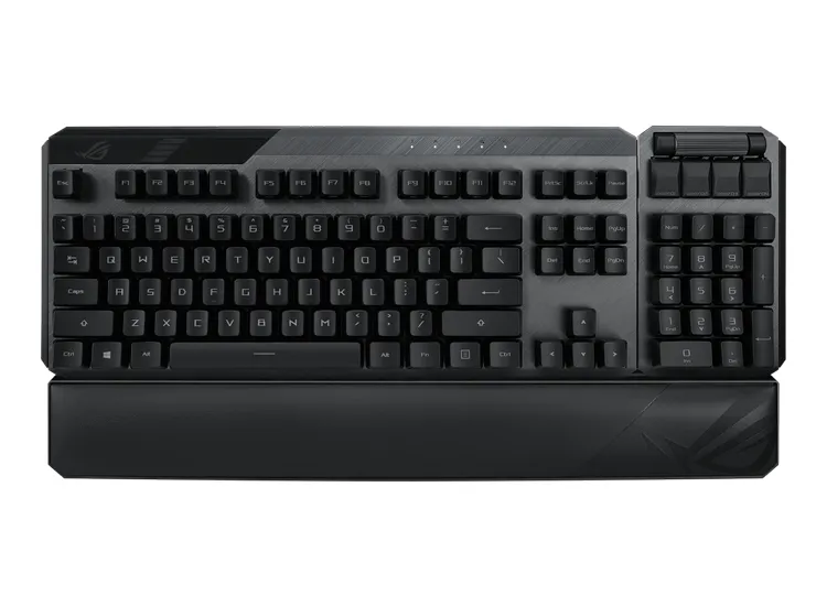 Tastatură ASUS ROG Claymore II, Fără fir, Negru