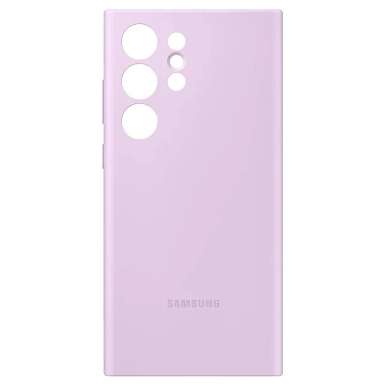 Чехол Samsung Silicone Cover for Galaxy S23 Ultra, Фиолетовый