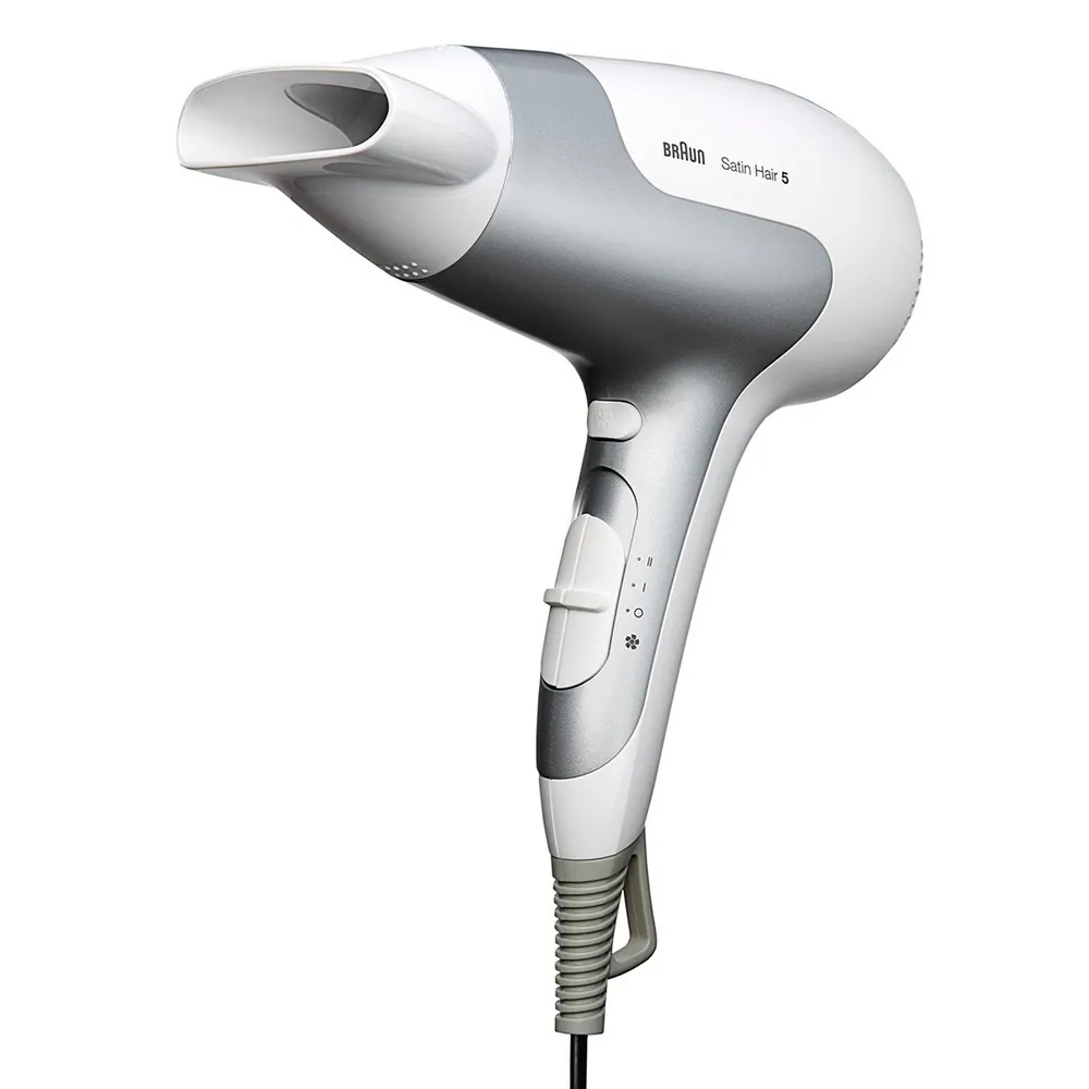 Uscător de păr BRAUN Satin Hair 5 PowerPerfection, 2500 W, Alb