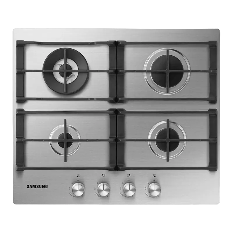 Газовая варочная панель Samsung NA64H3030AS/WT, Нержавеющая сталь