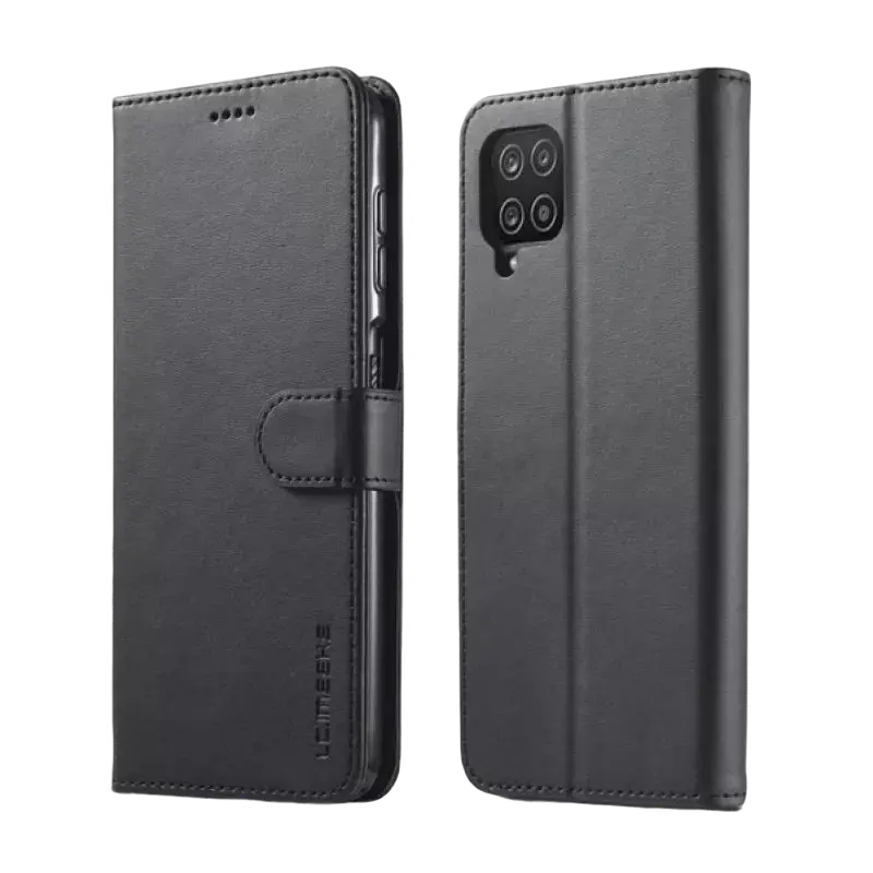 Husă tip carte Xcover Galaxy M12 - Soft Book, Negru