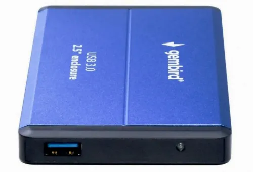 Carcasă externă Gembird EE2-U3S-2-B, Albastru (EE2-U3S-2-B)