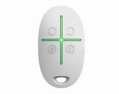 Buton de urgență Ajax SpaceControl, Alb