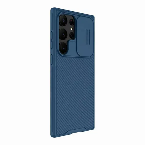 Husă Nillkin Galaxy S23 Ultra Camshield Pro, Albastru