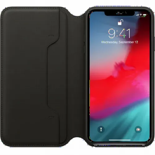 Чехол книжка Apple iPhone XS Max Case, Чёрный