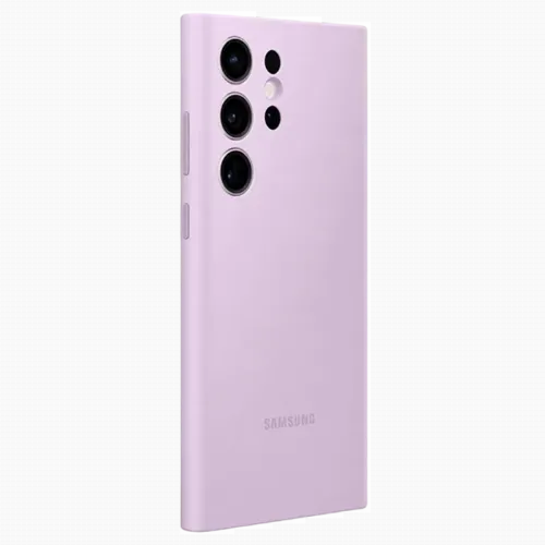 Чехол Samsung Silicone Cover for Galaxy S23 Ultra, Фиолетовый