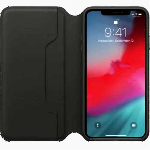 Чехол книжка Apple iPhone XS Max Case, Чёрный